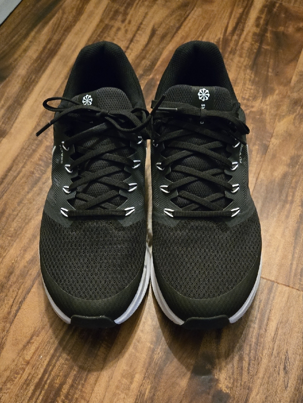 Nike Men's Black Mesh Athletic Running Sneakers
